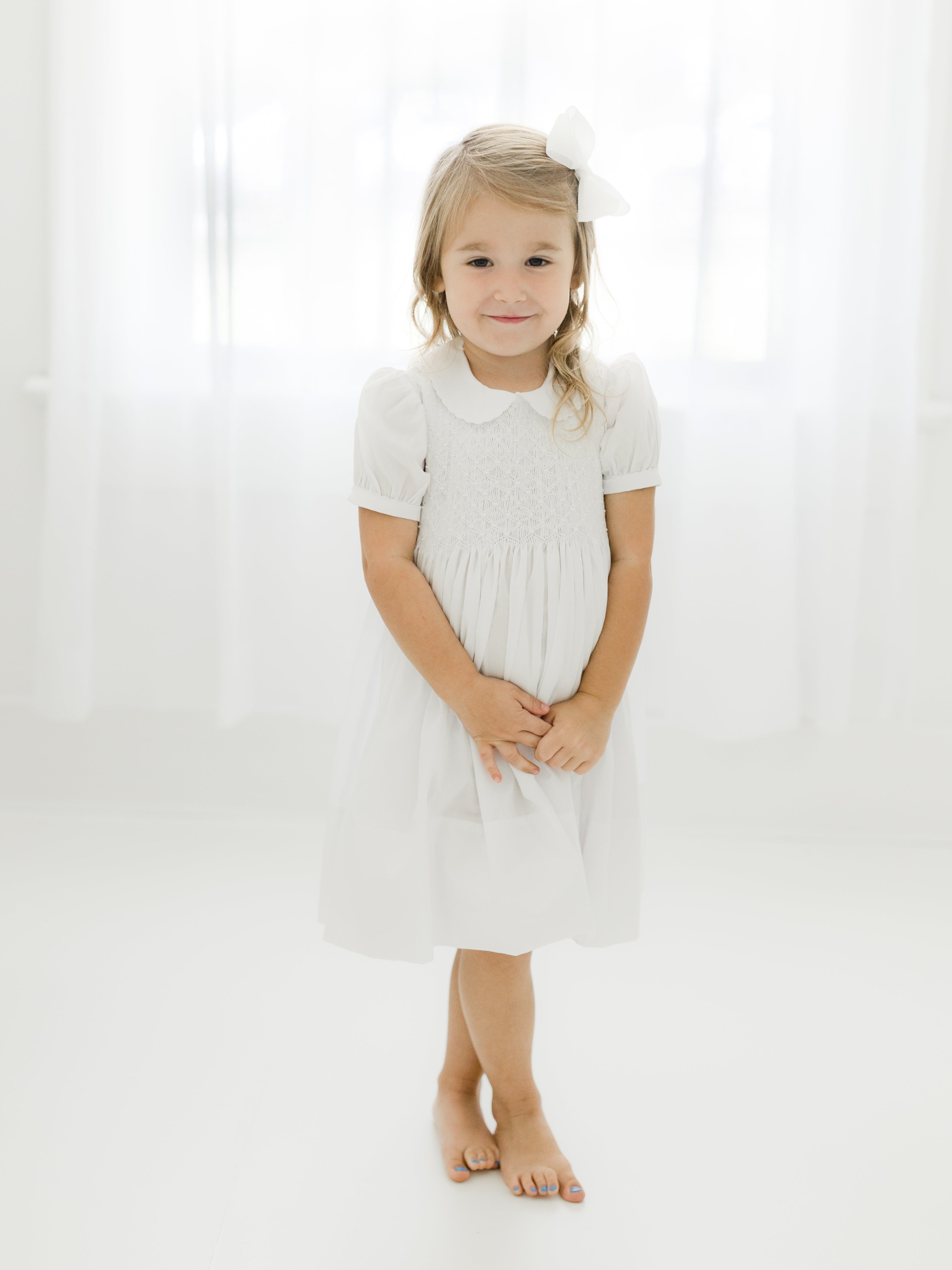 Feltman Brothers Diamond Smocked Dress