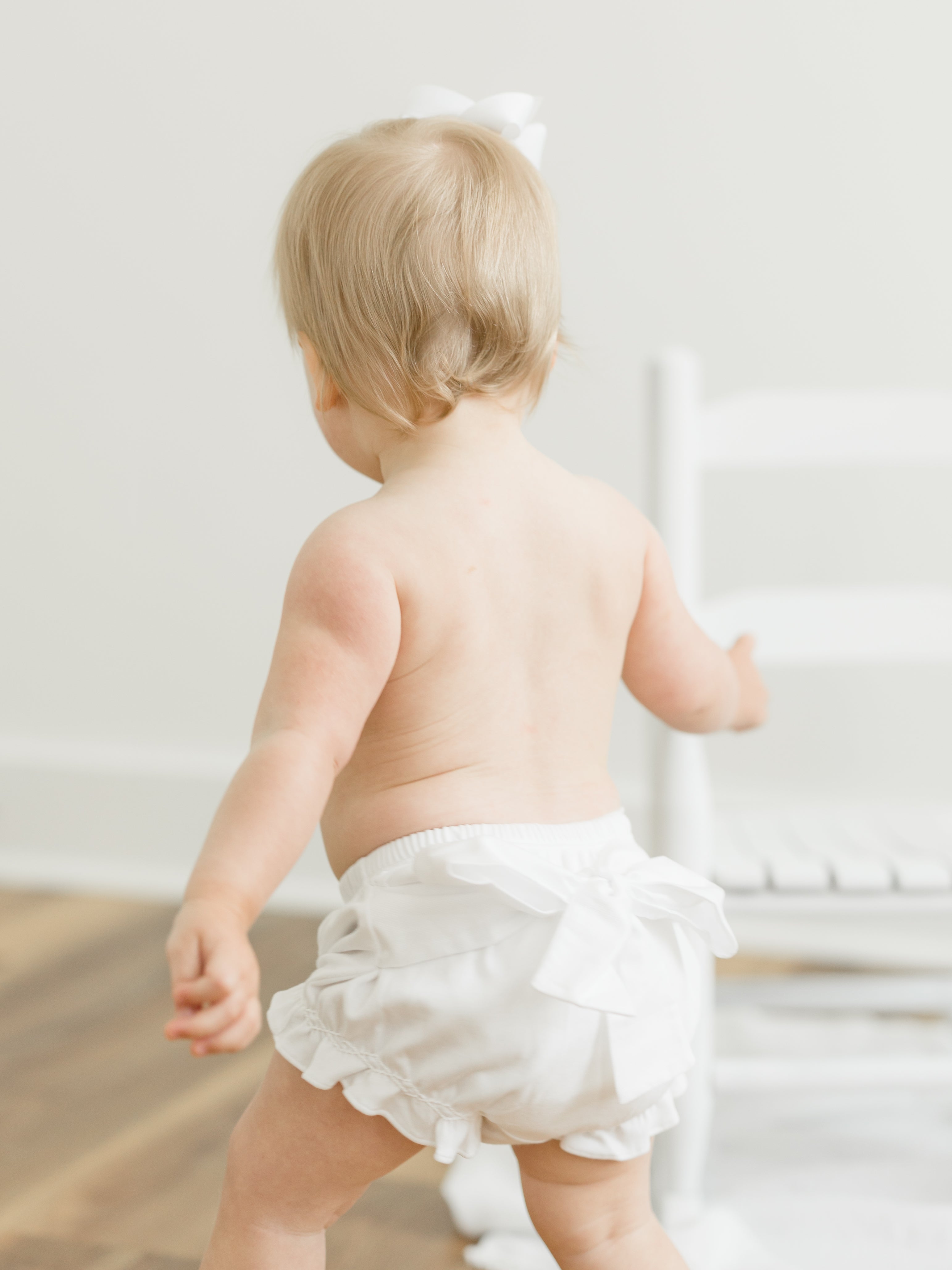 Pink Baby Bow Bloomers