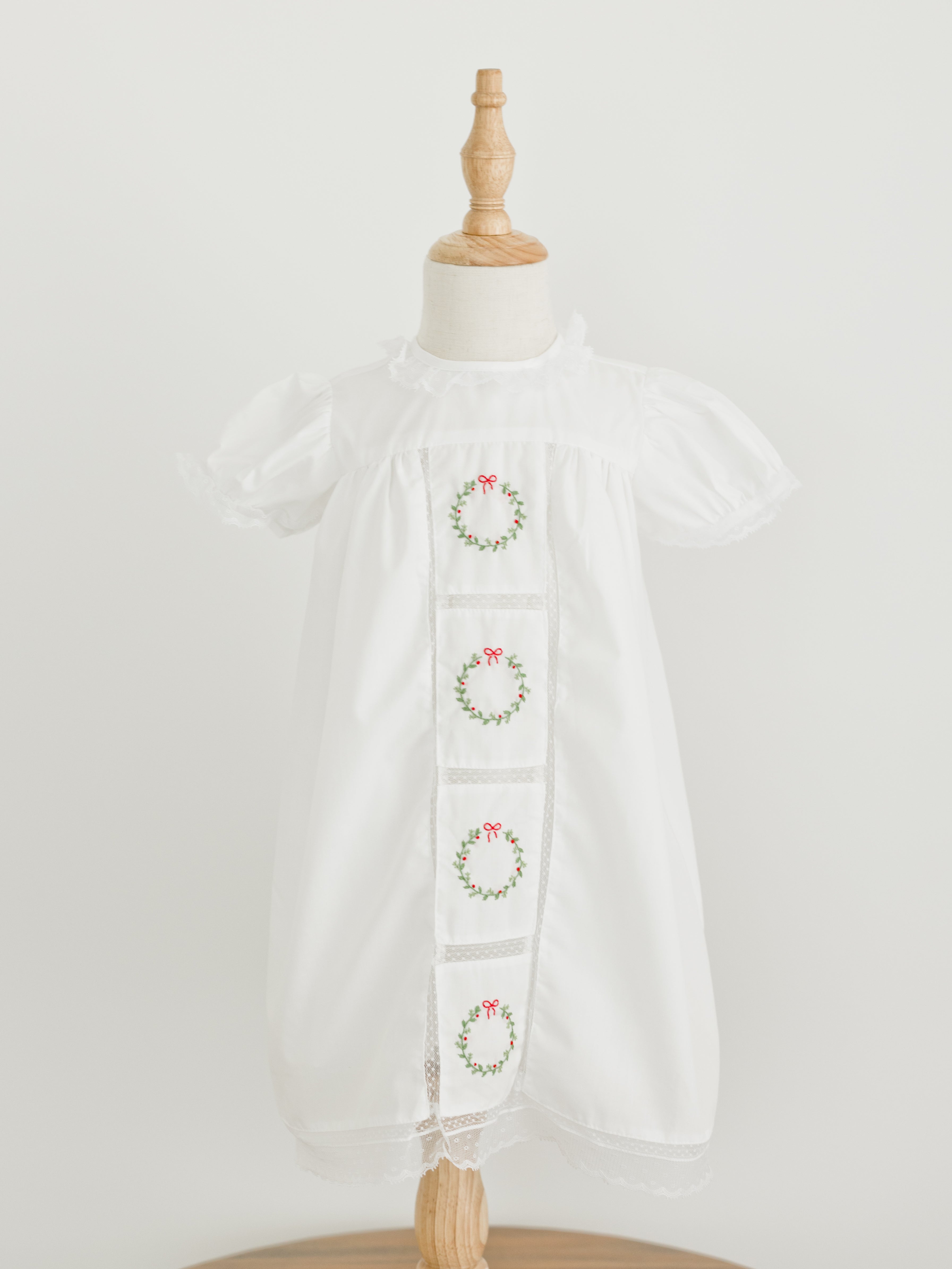 Sarah Christmas Wreath Dress