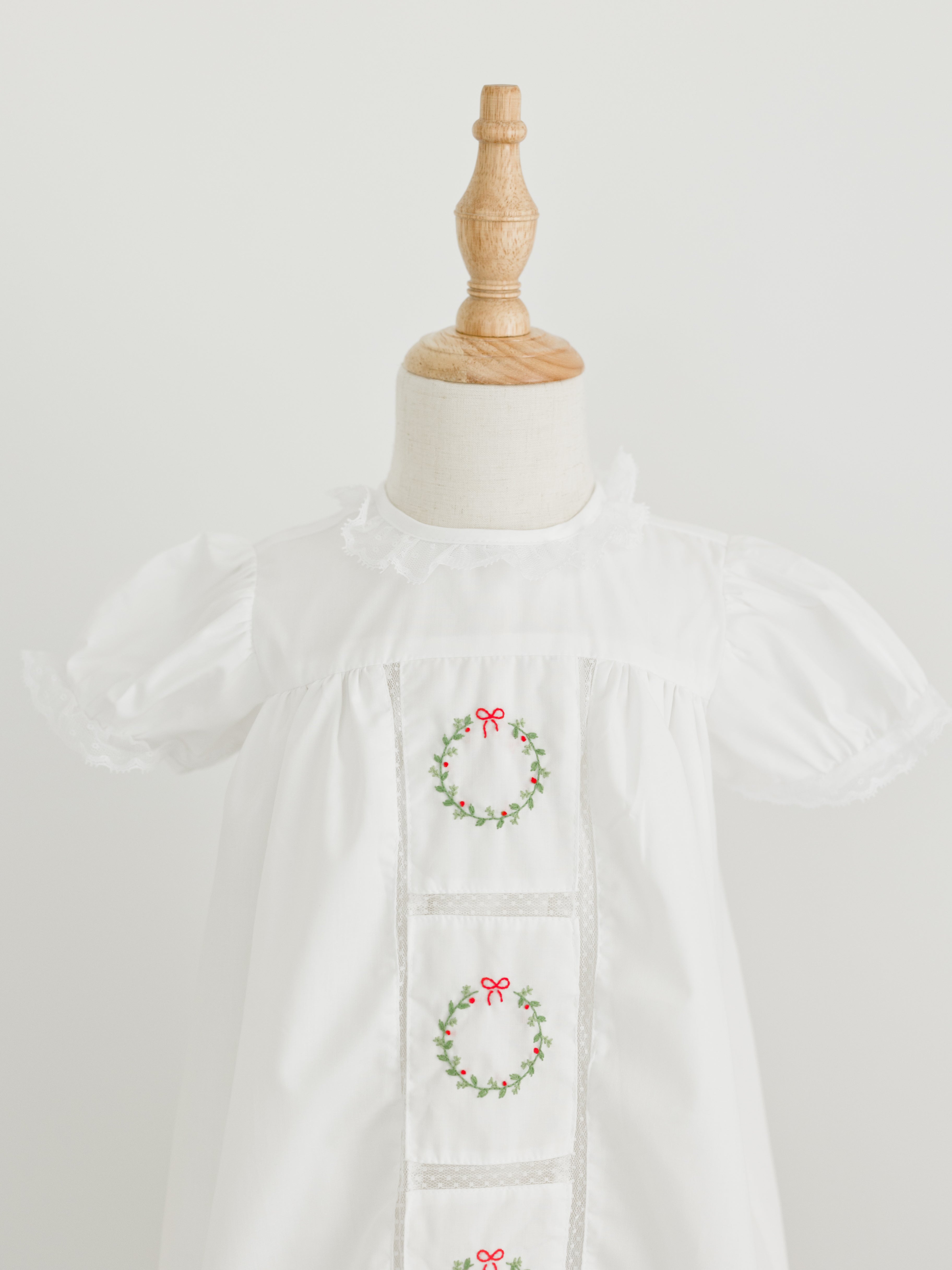 Sarah Christmas Wreath Dress