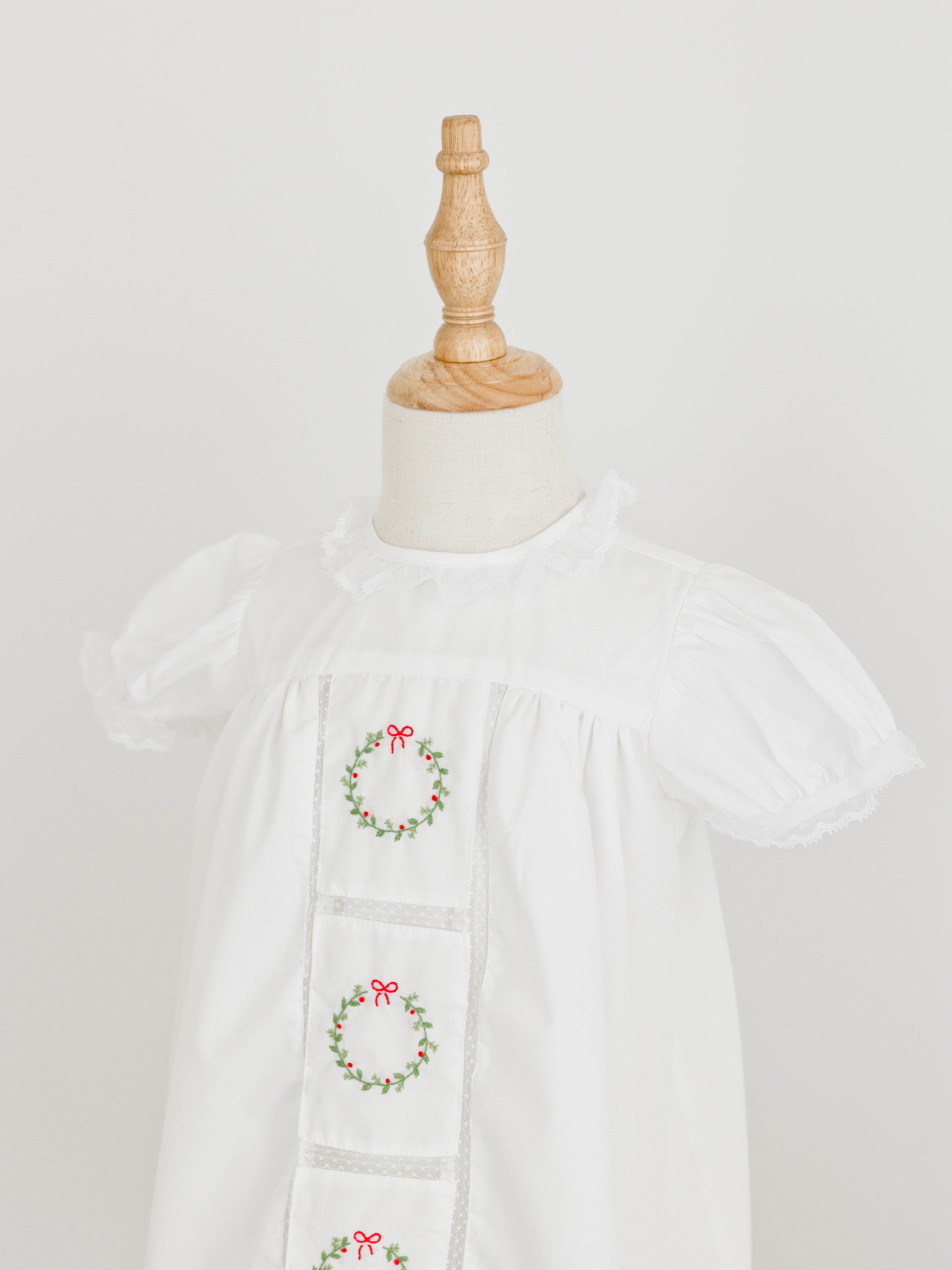 Sarah Christmas Wreath Dress