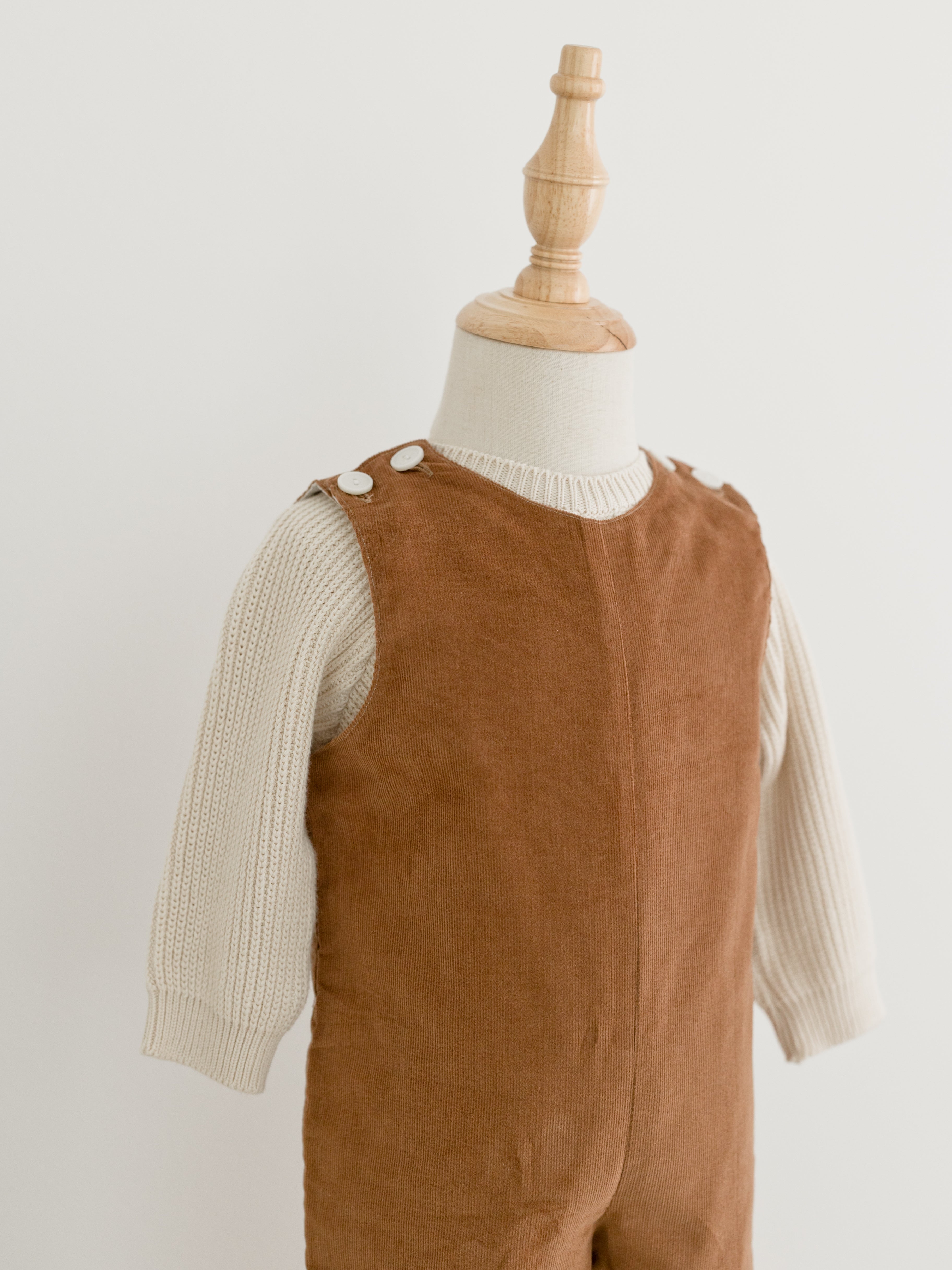 Hayes Camel Brown Cord Longall