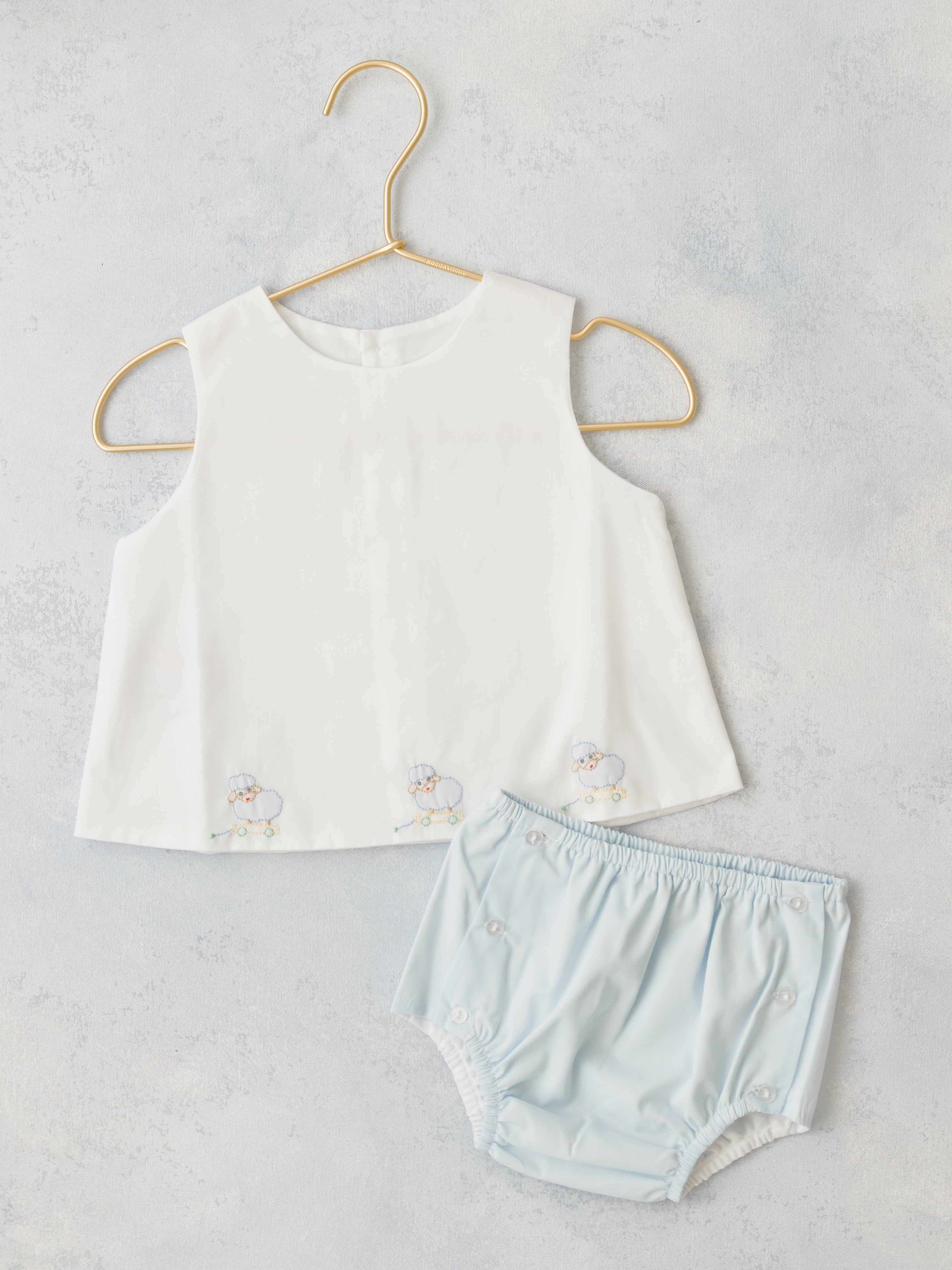 Remember Nguyen Little Lamb Diaper Set