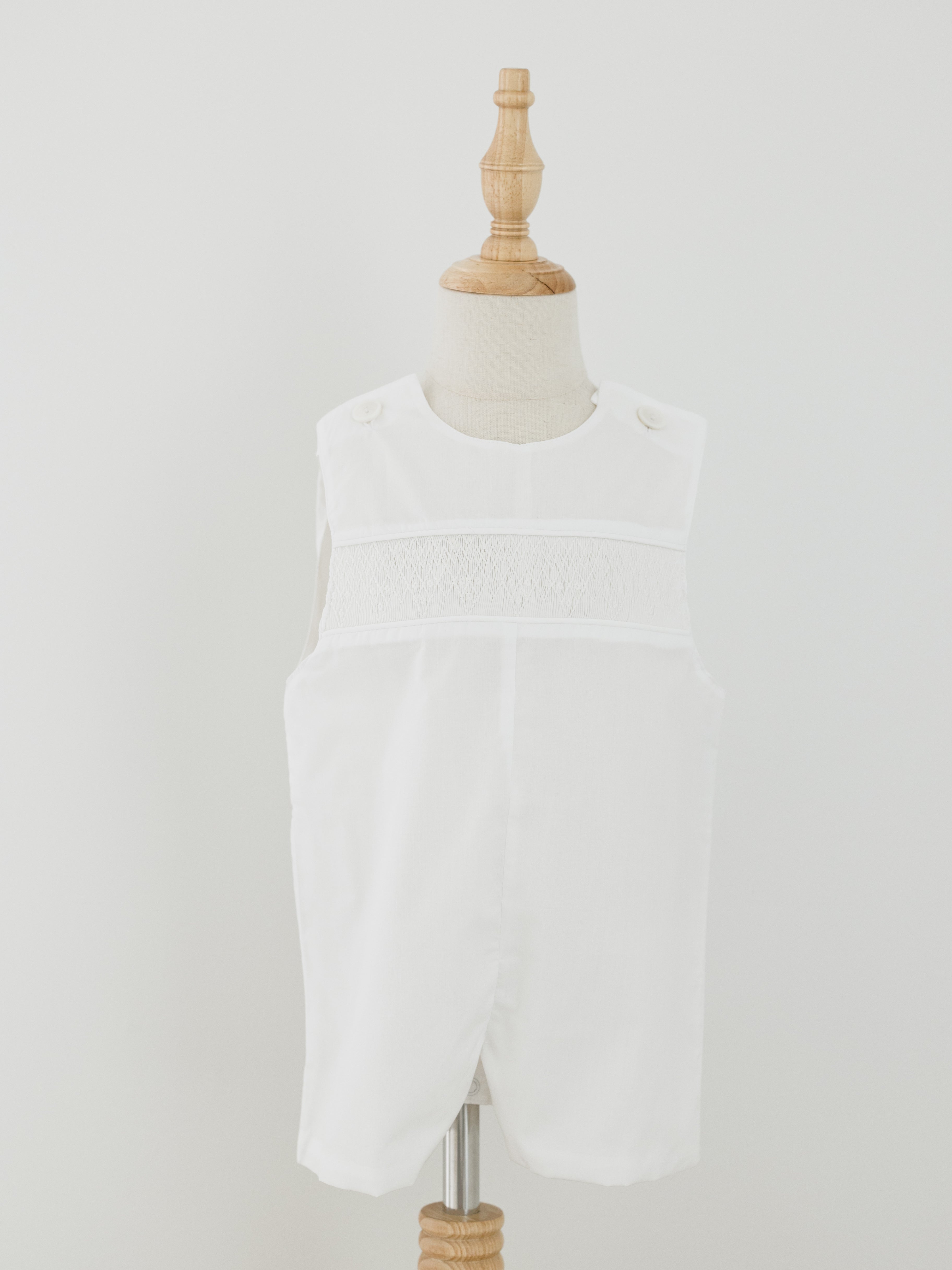 Graham Jon Jon - All White Smocked