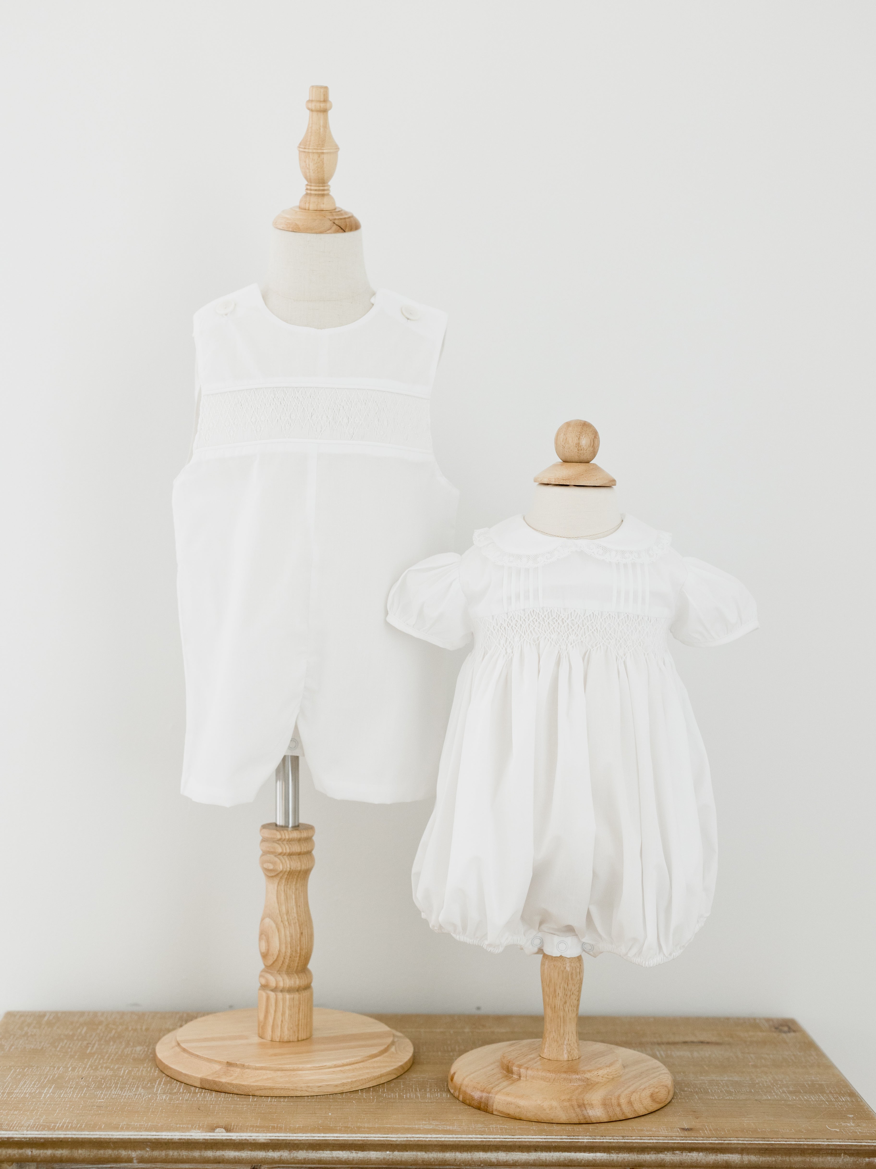 Graham Jon Jon - All White Smocked