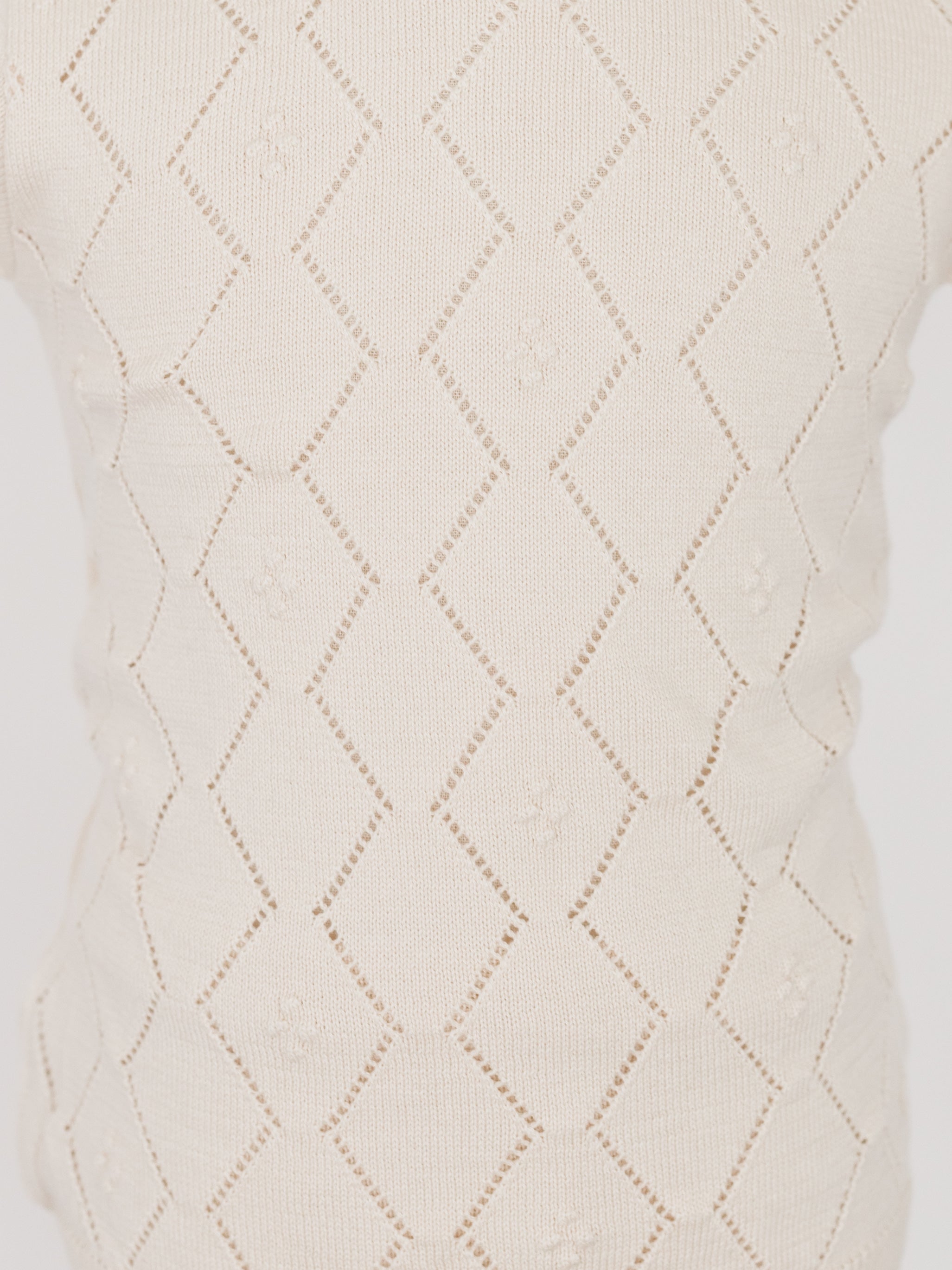 Feltman Brothers Boys Eyelet Knit Set - Ecru