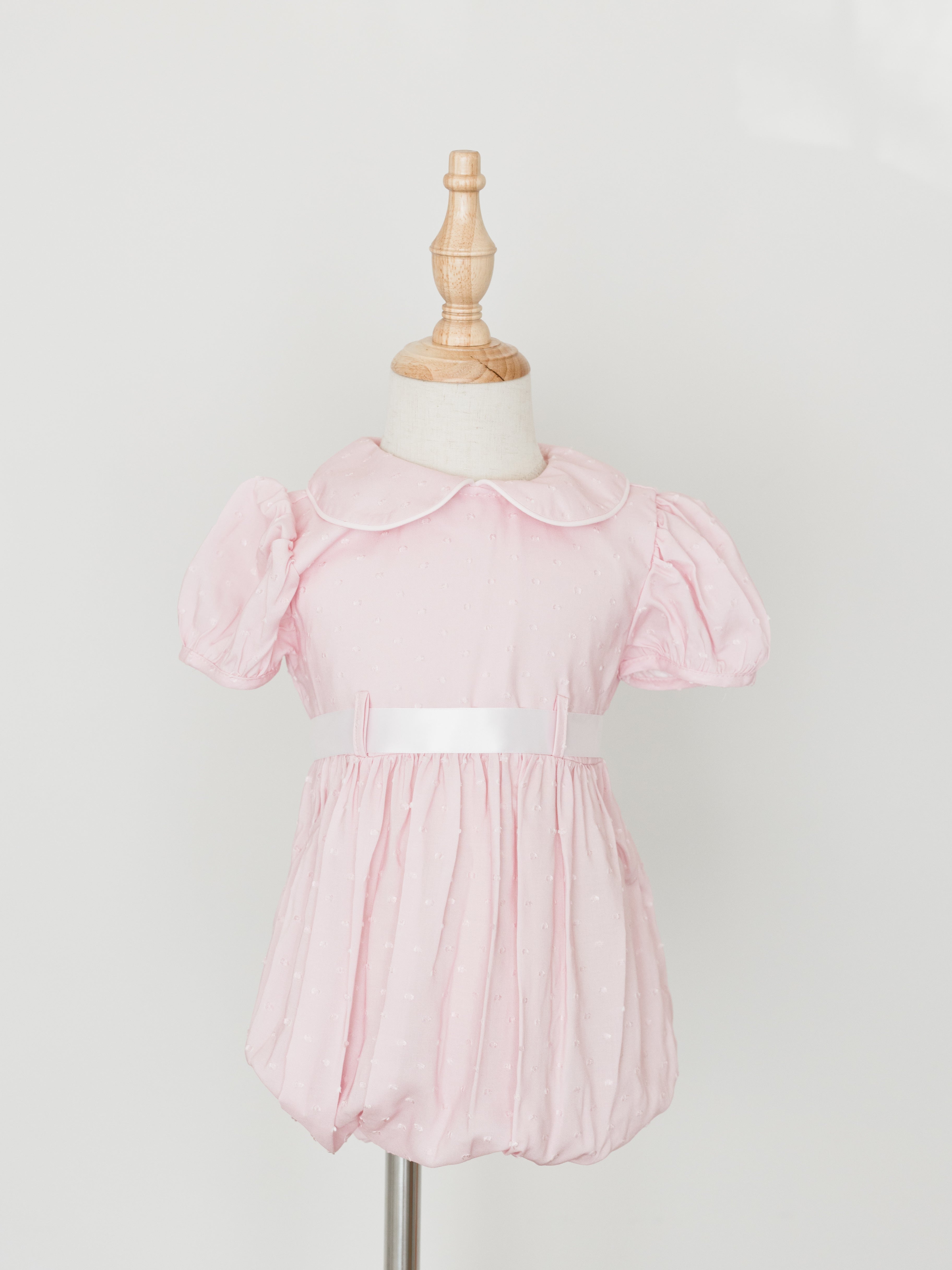 Patty Bubble - Pink Swiss Dot