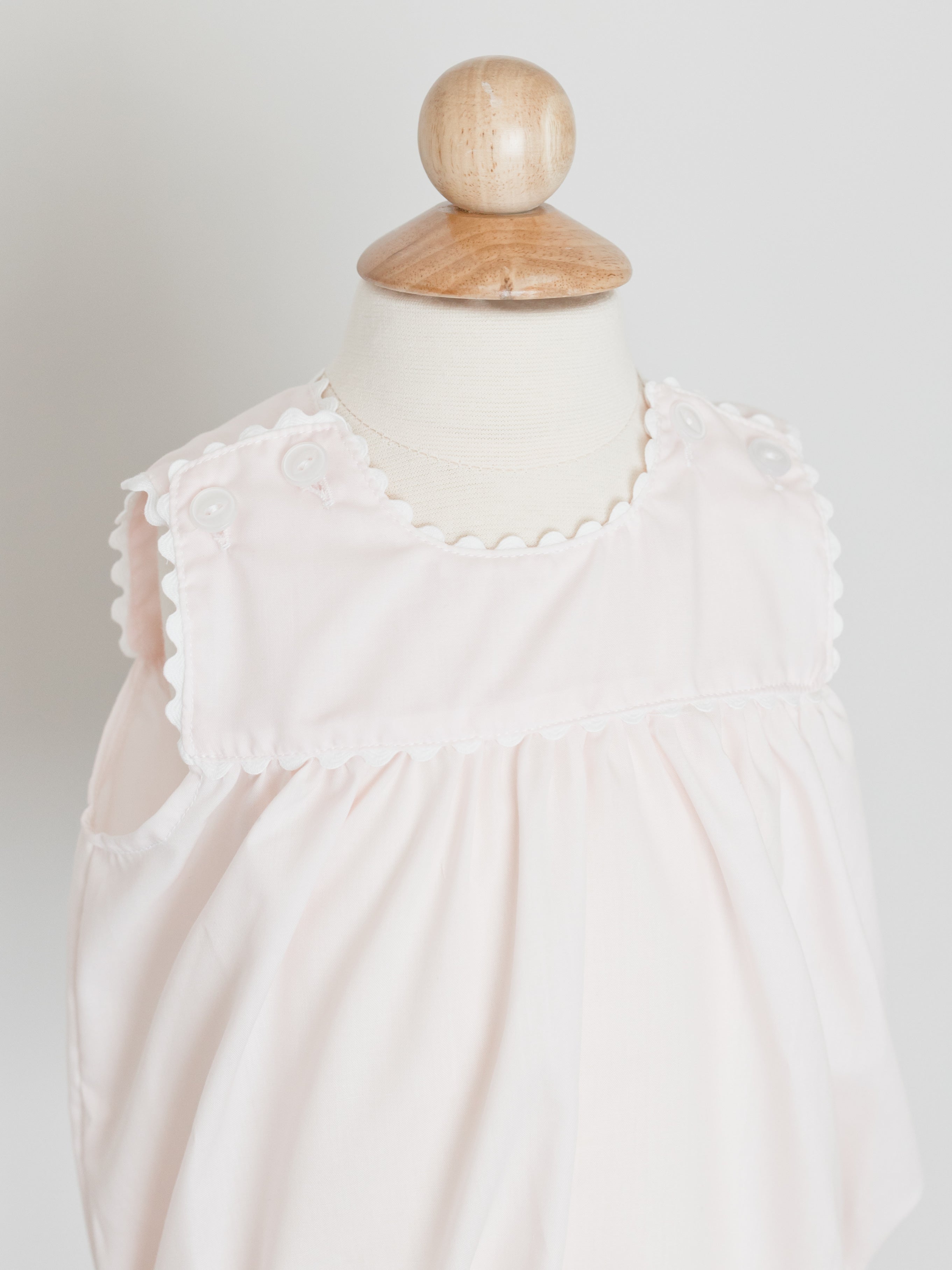 Lullaby Set Charming Bubble Pink / White Ric Rac