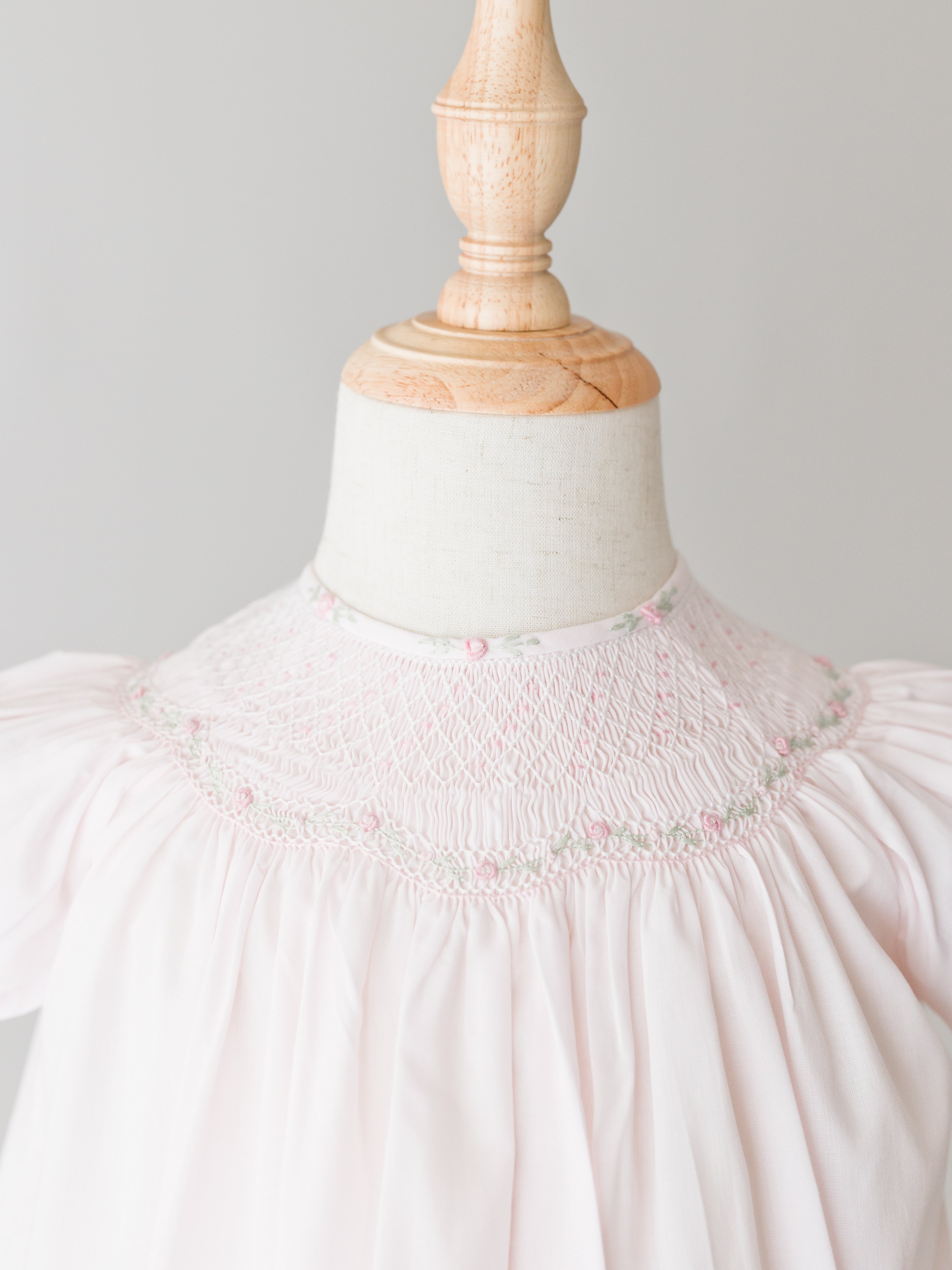 Feltman Brothers Pink Rosette Bishop Dress