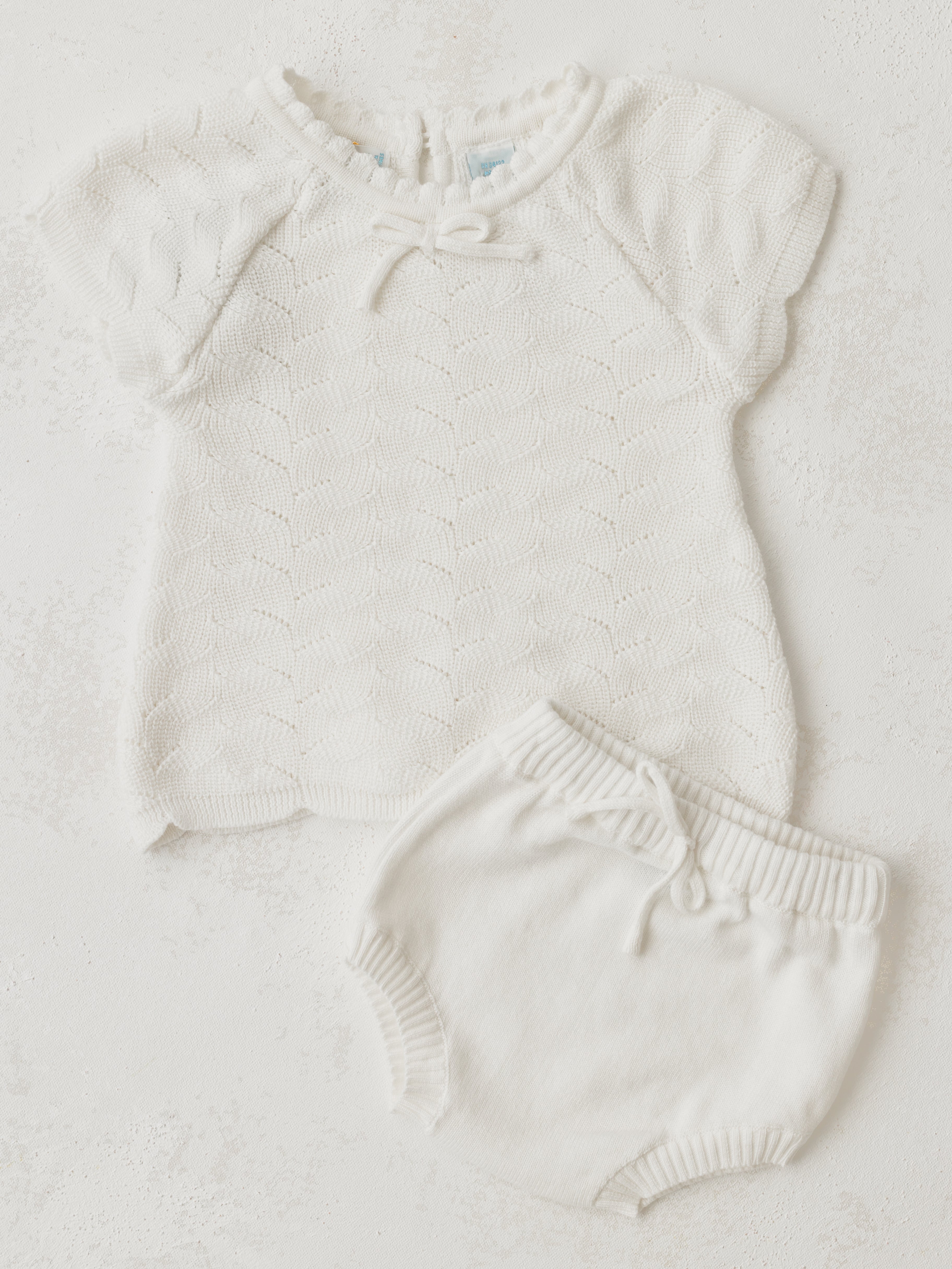 Feltman Brothers Girls Lacy Knit Set