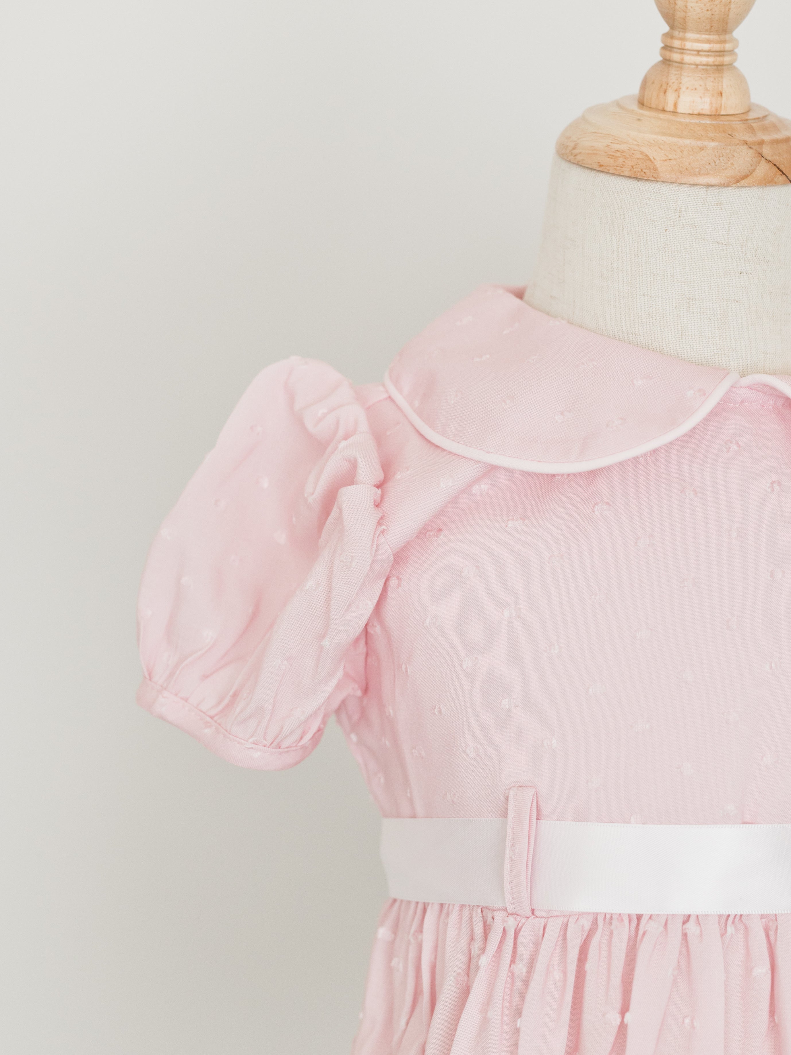 Patty Bubble - Pink Swiss Dot