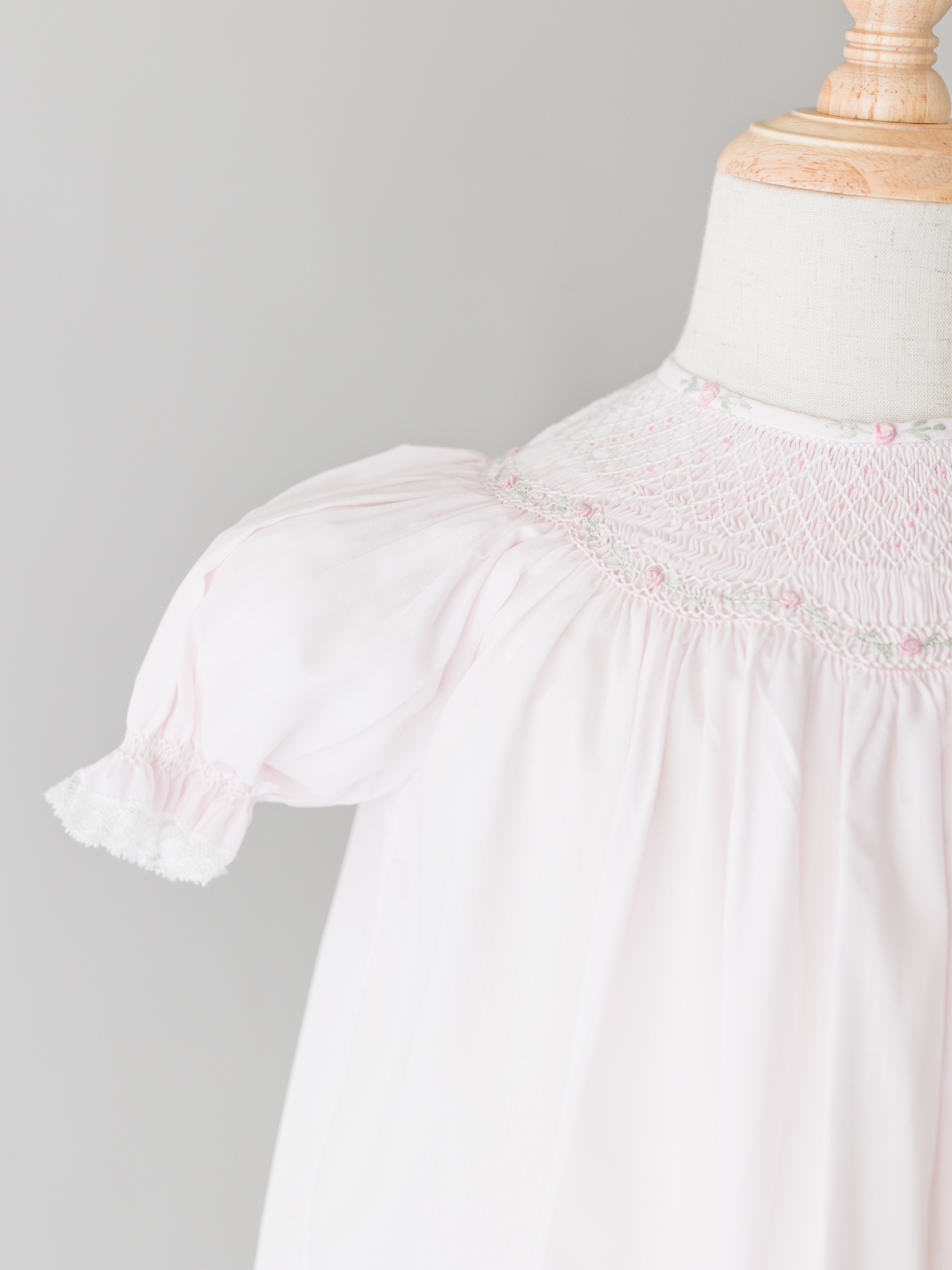 Feltman Brothers Pink Rosette Bishop Dress