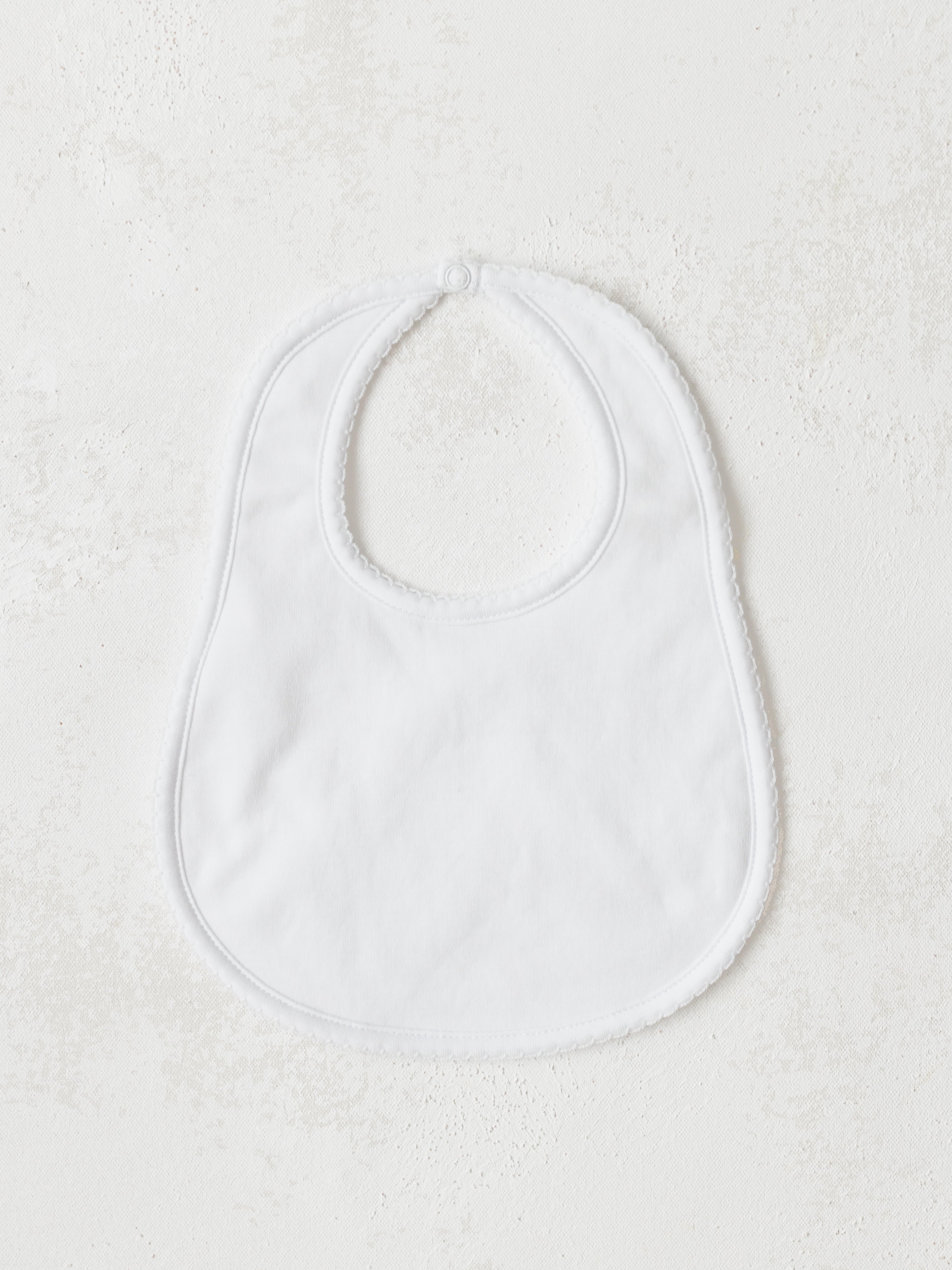 Magnolia Baby White Bib