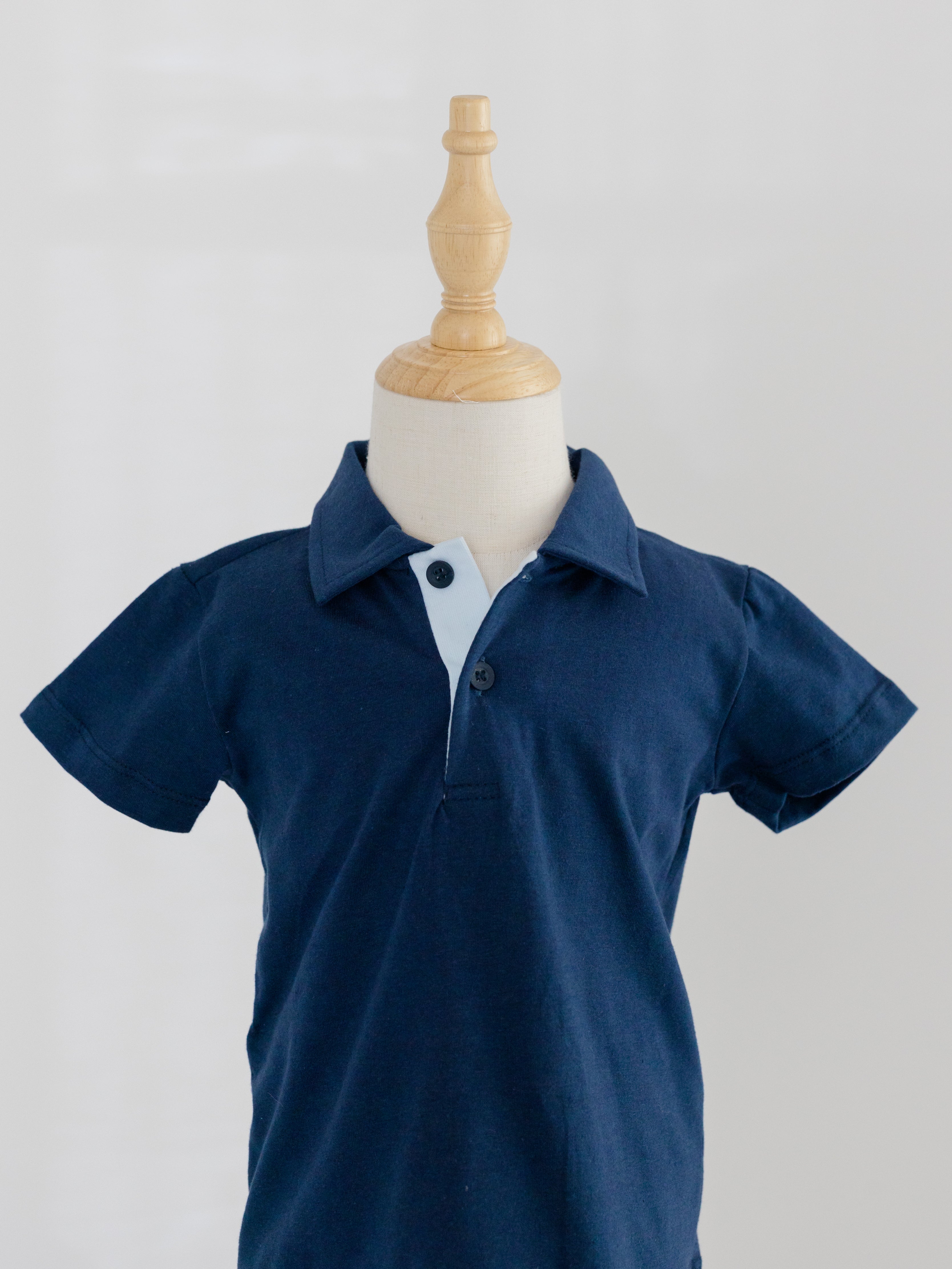 Parker Short Set - Navy/Blue