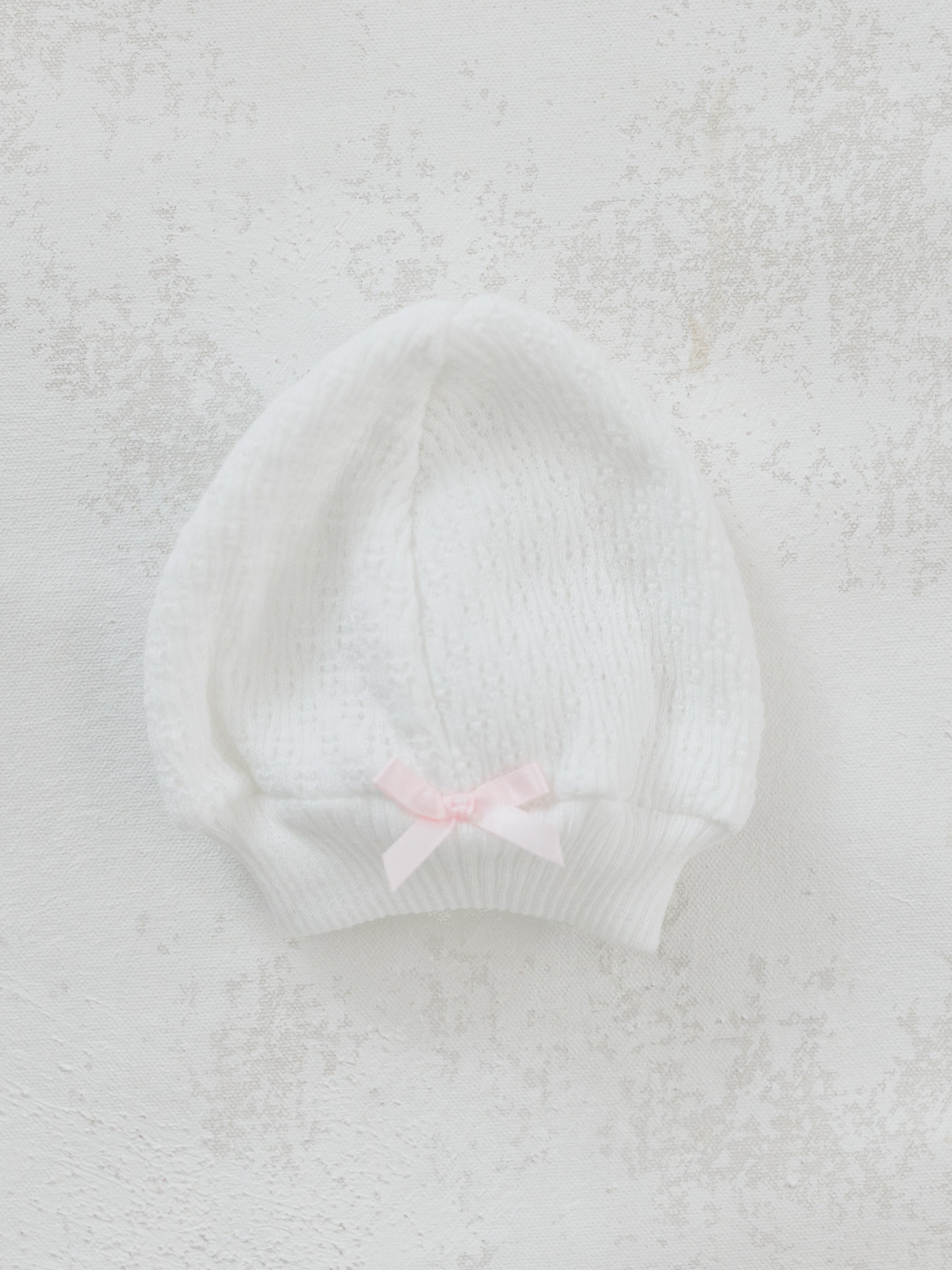 Pink Beanie W/ Bow