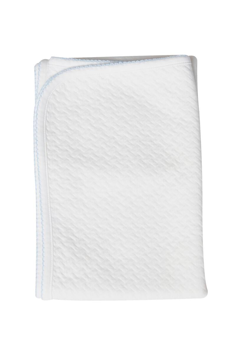 Nella Pima Basket Weave Baby Blanket