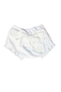 White Baby Bow Bloomers