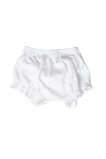 White Baby Bow Bloomers
