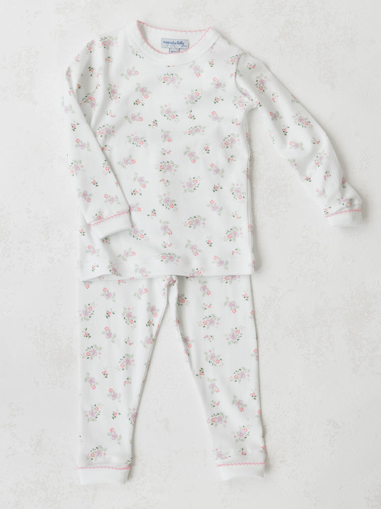 Magnolia Baby Floral Pajama Set