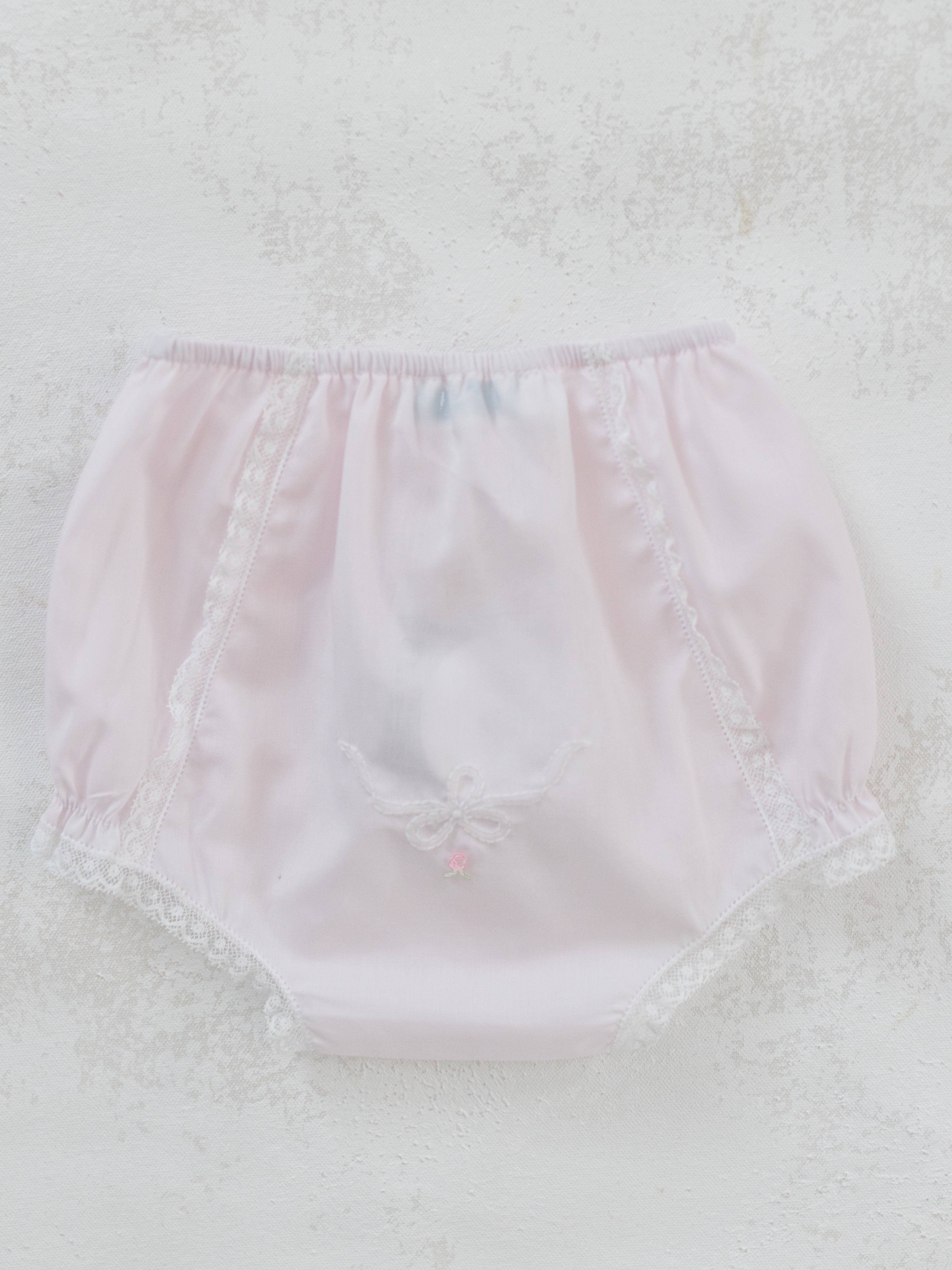 Pink Vintage Bow Collection Diaper Cover